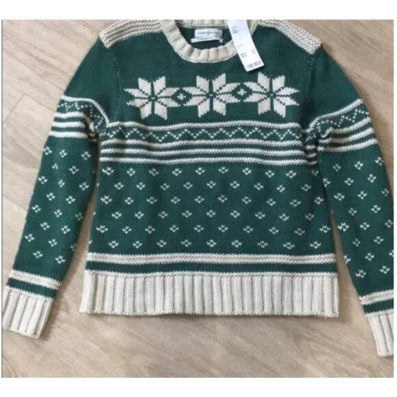 Urban Outfitters Fair Isle Snowflake Sweater NWT Size XS - Picture 2 of 10
